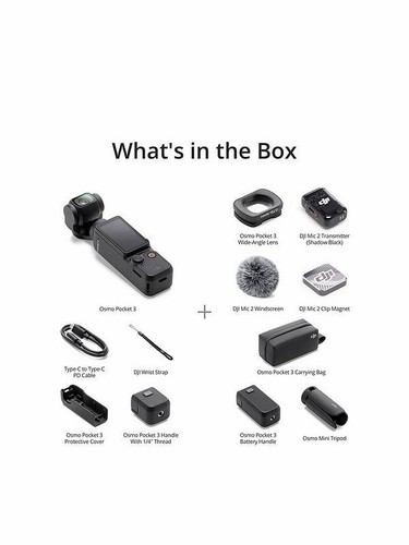Dji osmo pocket creator - pocket, 3